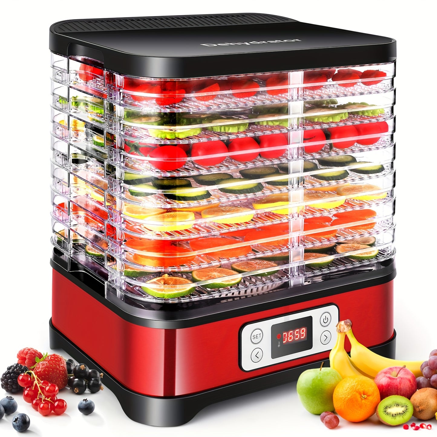 8 Tray Food Dehydrator