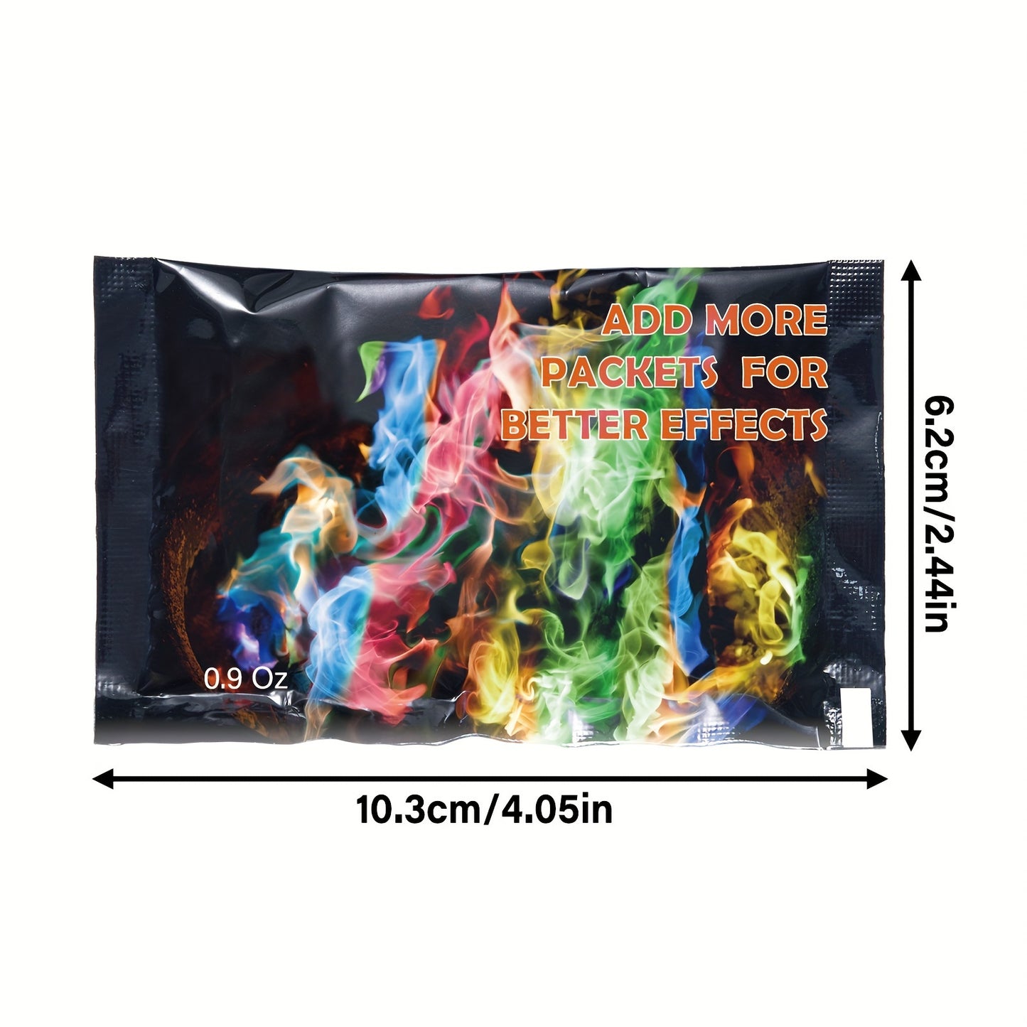 50pcs Magic Campfire Fire Color Changing Packets