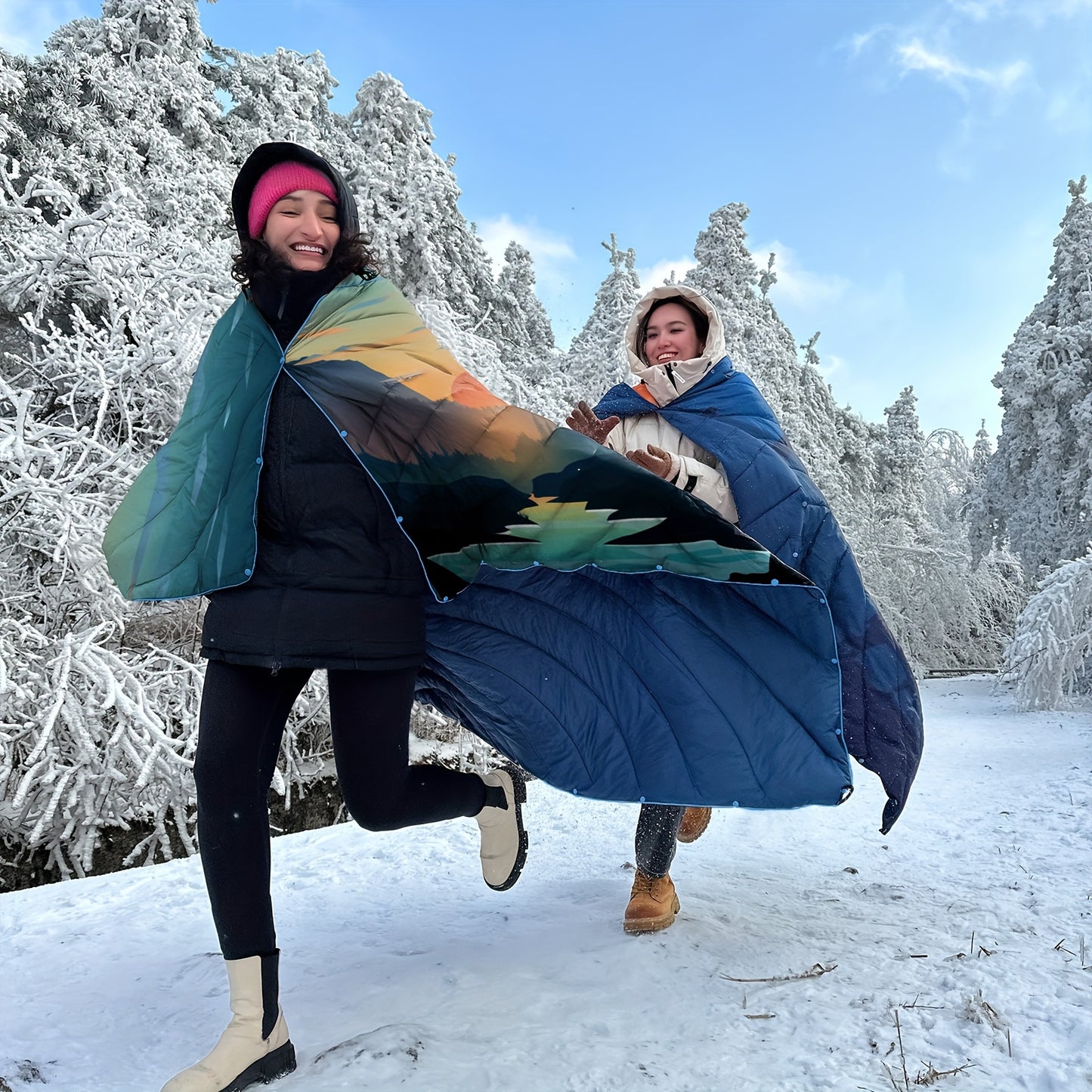 Wearable Camping Blanket