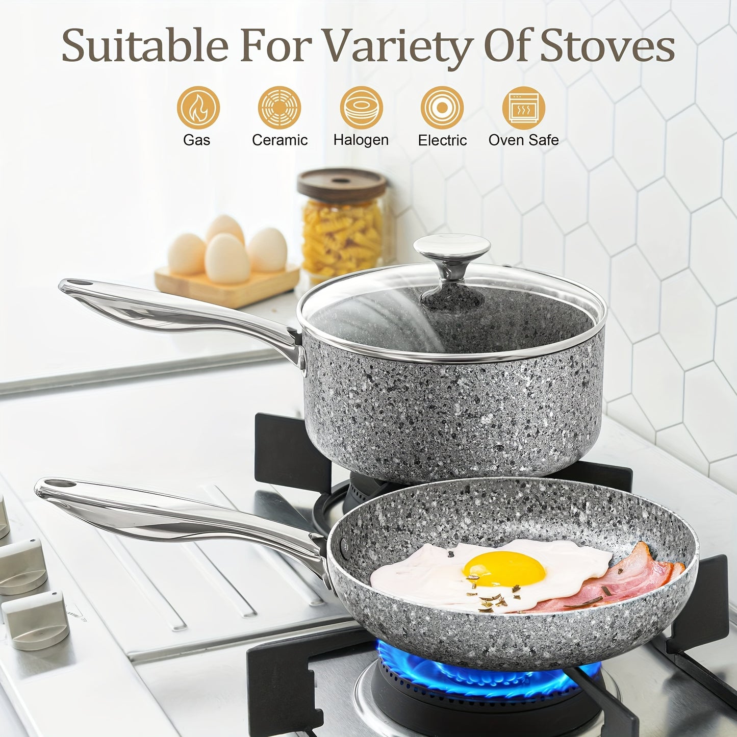 Granite Stone Cookware Set 10 Piece