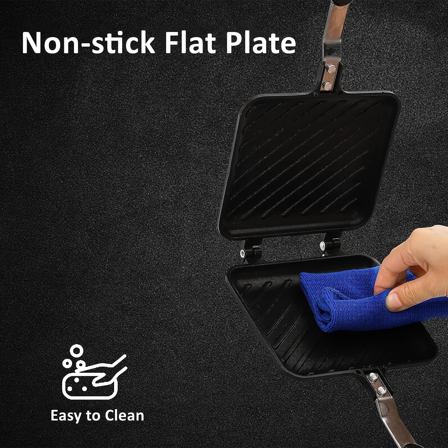 Double Sided Non-Stick Campfire Sandwich Maker