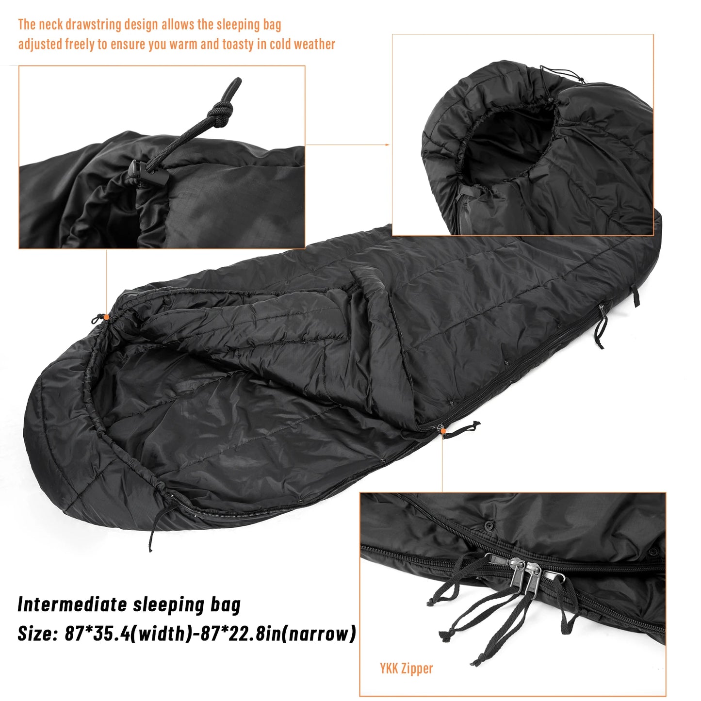 4 in 1 Military Sleeping Bag