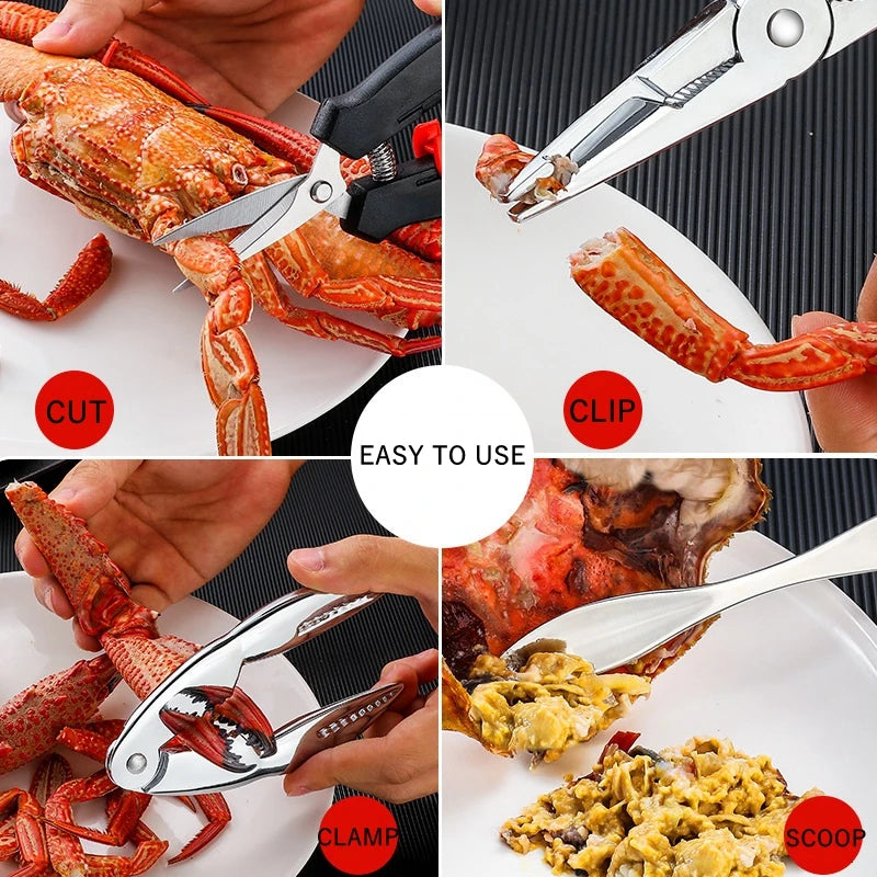 Stainless Steel Seafood Eating Tools