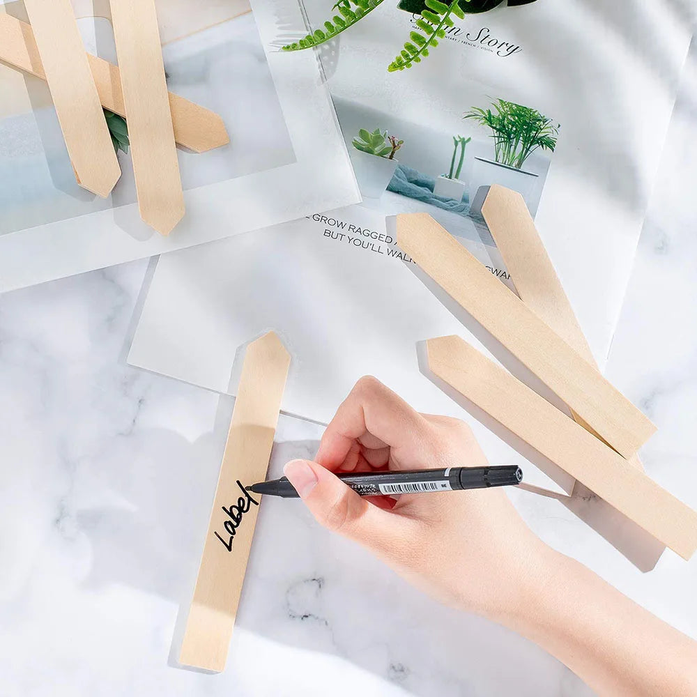 Bamboo Plant Labels Eco-Friendly