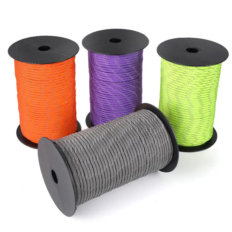 50/100m 7 Core Reflective 550 Paracord Rope