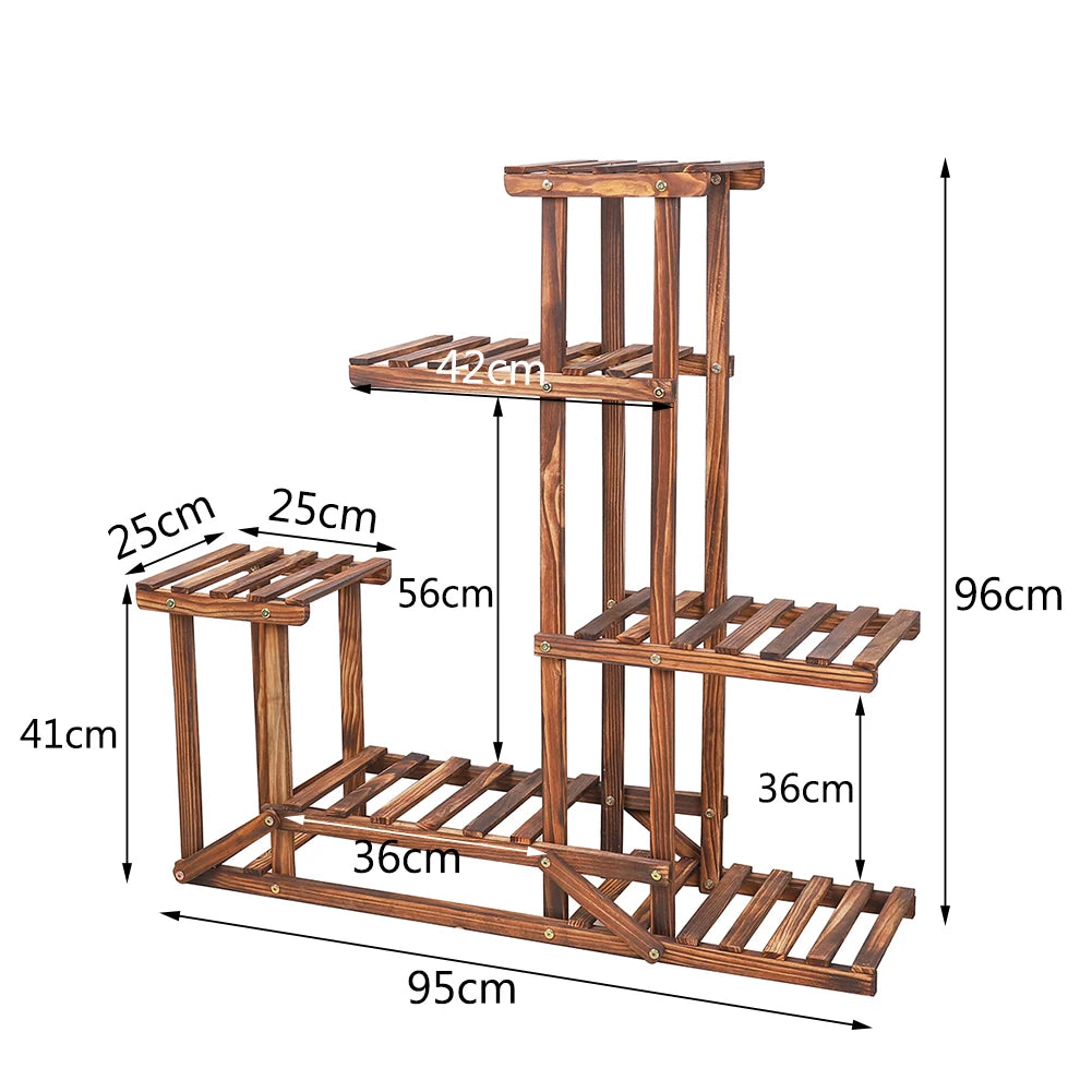 Wood Plant Stand