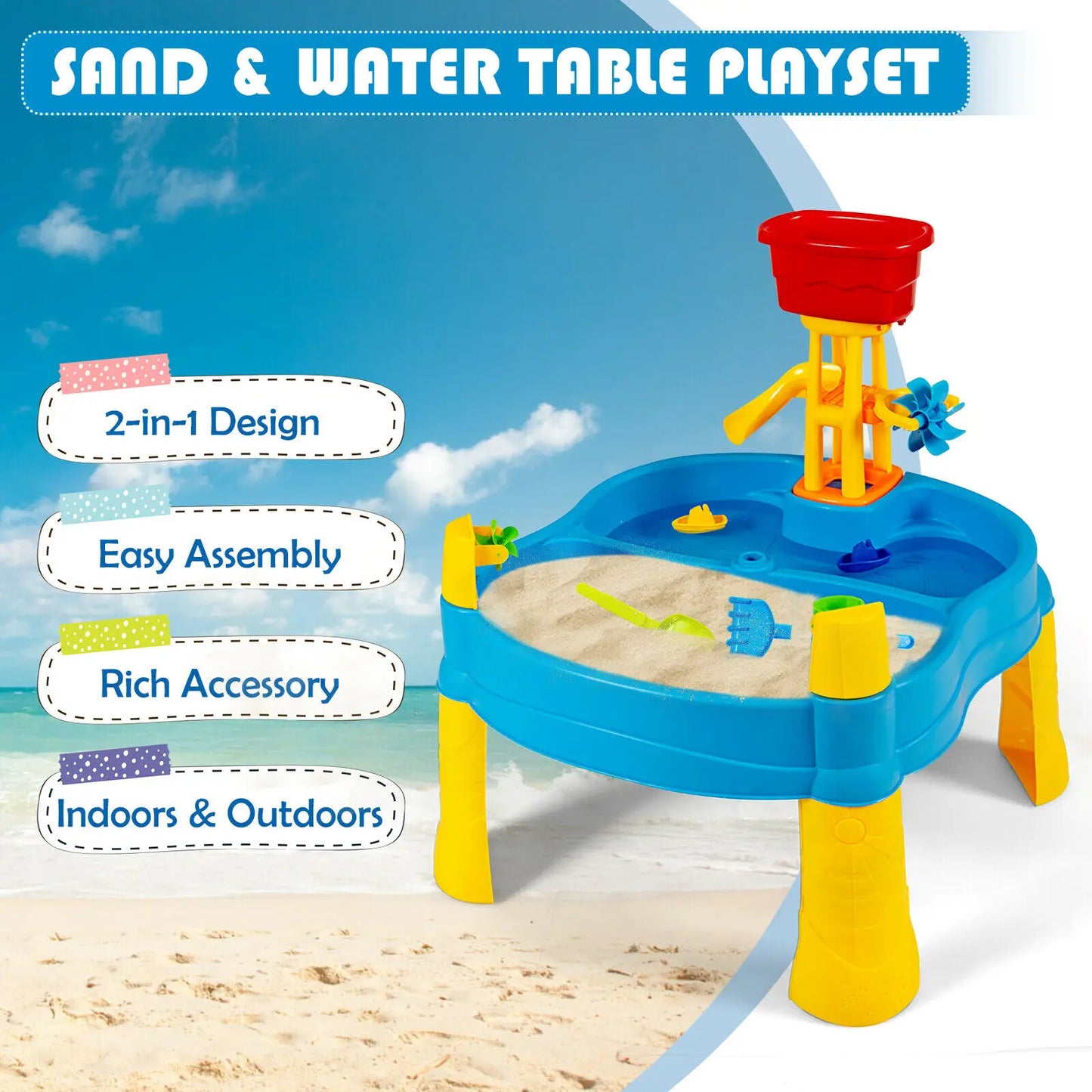 Sand & Water Activity Table