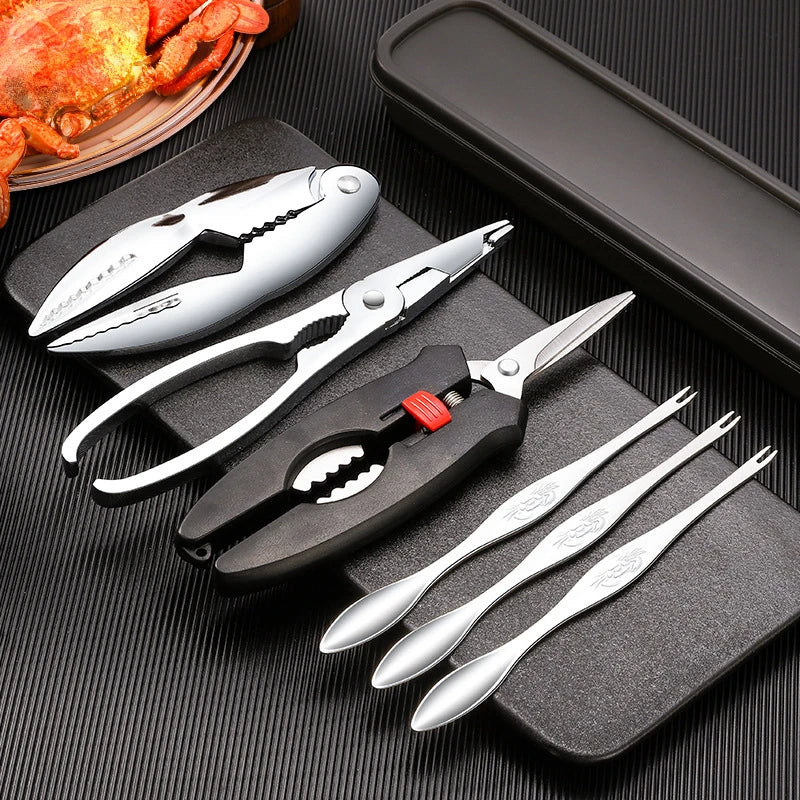 Stainless Steel Seafood Eating Tools