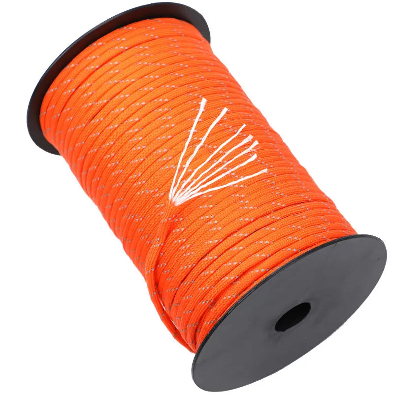 50/100m 7 Core Reflective 550 Paracord Rope