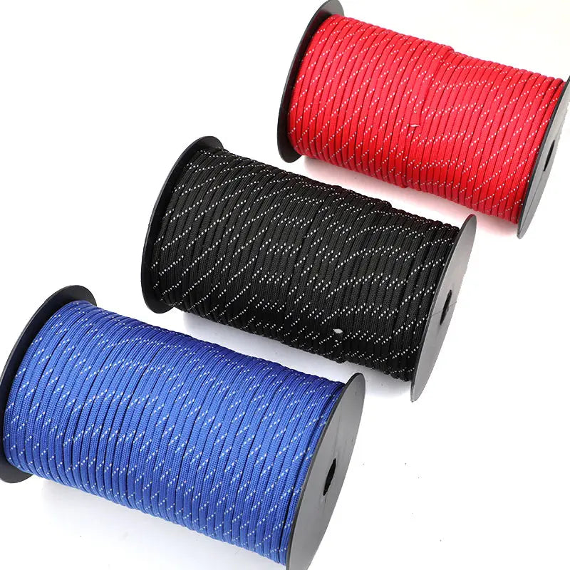 50/100m 7 Core Reflective 550 Paracord Rope