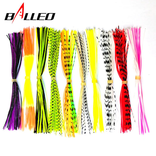 5/10 Bundles silicon skirts fishing lure Spinner bait