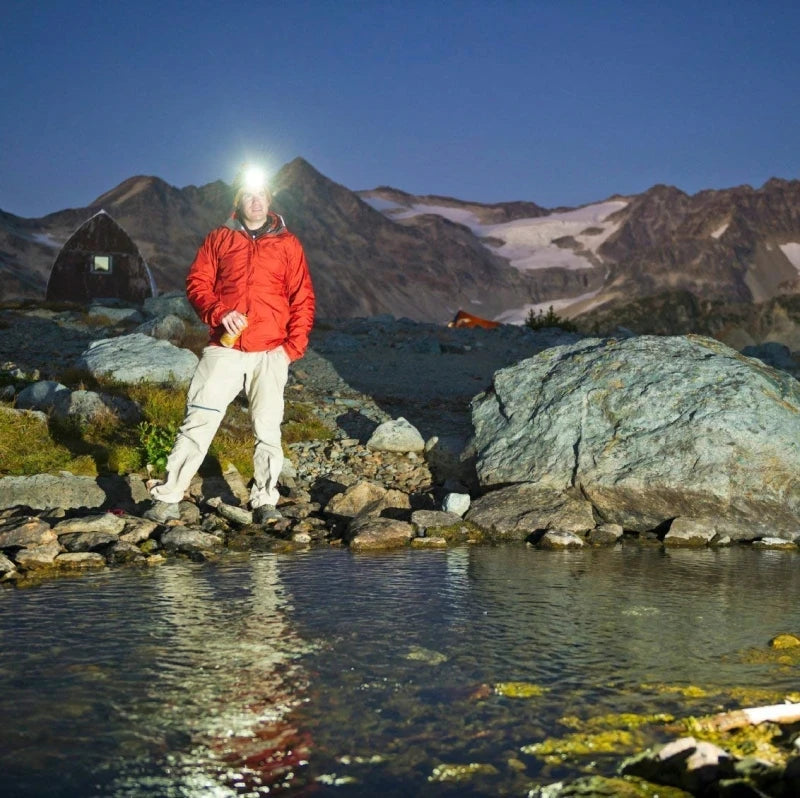 Wide Angle Headlamps USB Rechargeable - Michef's Outside