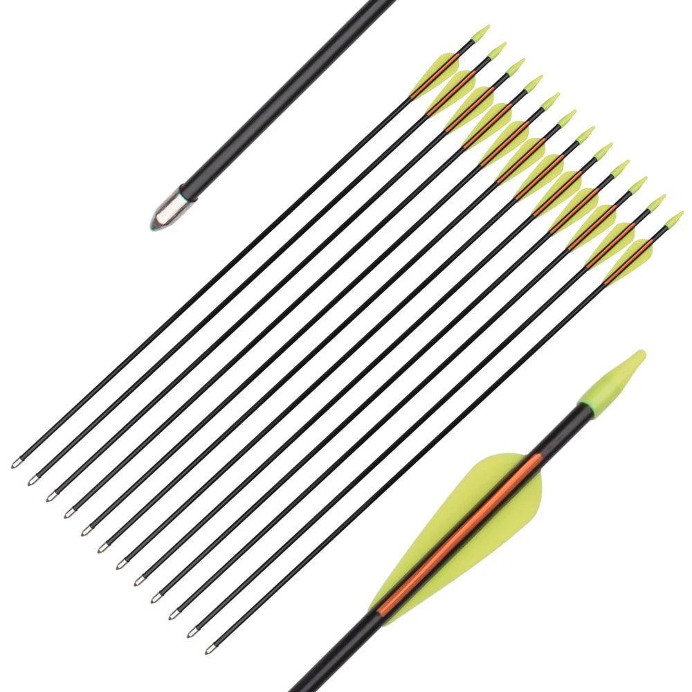 Target Shooting Safety Round Point Arrows - Michef's Outside