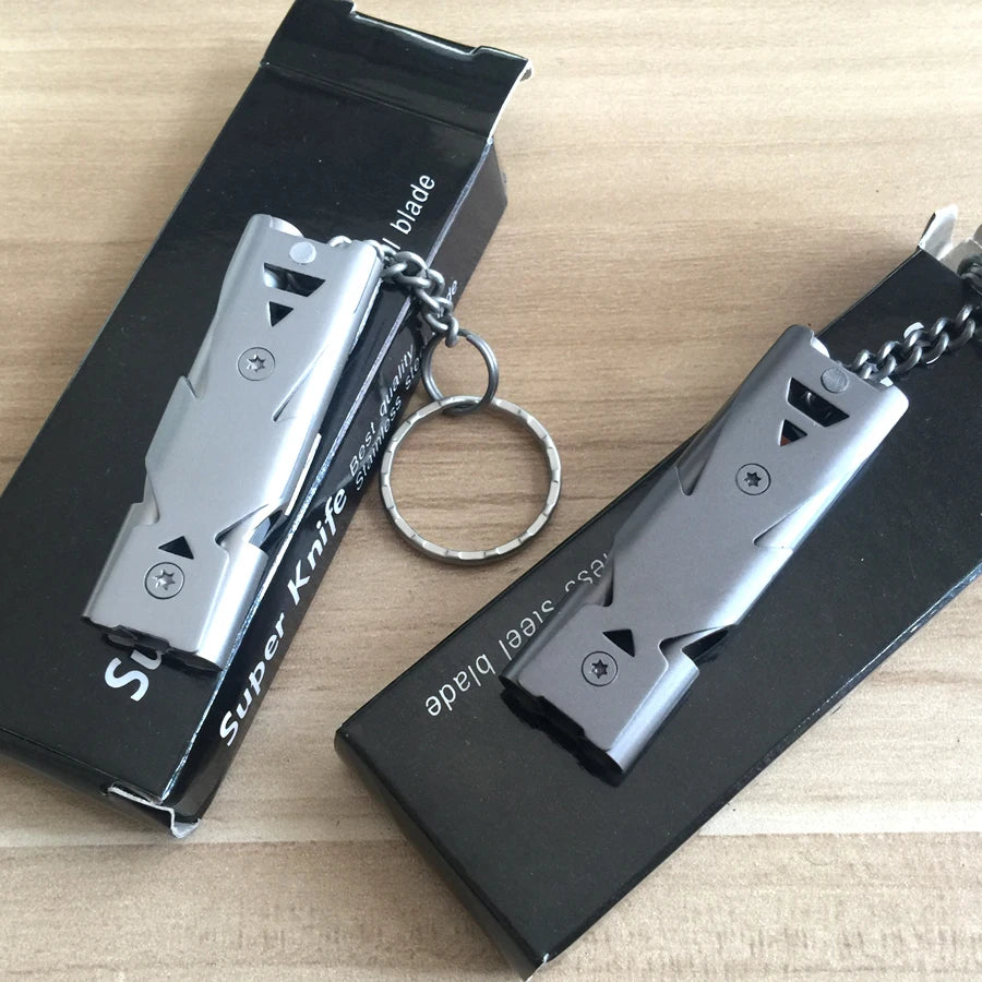 Emergency Survival Whistle Keychain