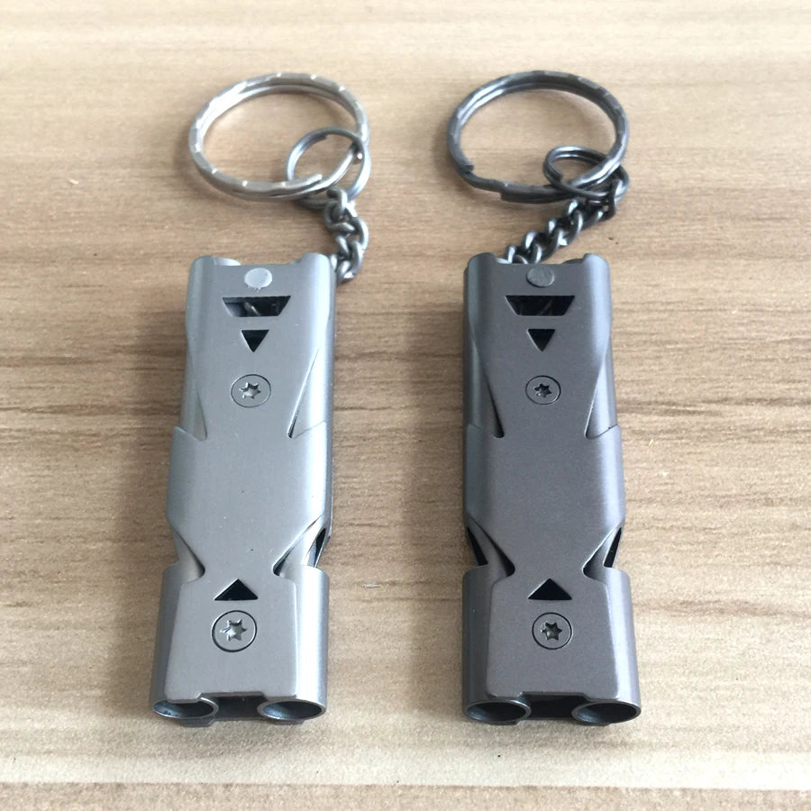 Emergency Survival Whistle Keychain