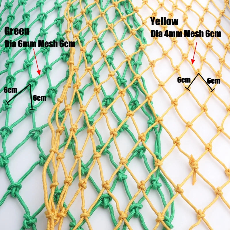 Colorful Nylon Rope Children Safety Net