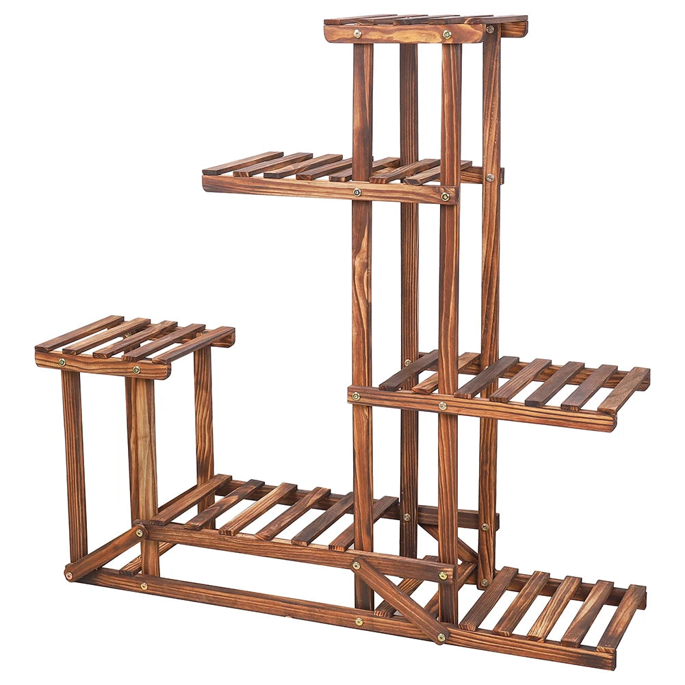 Wood Plant Stand