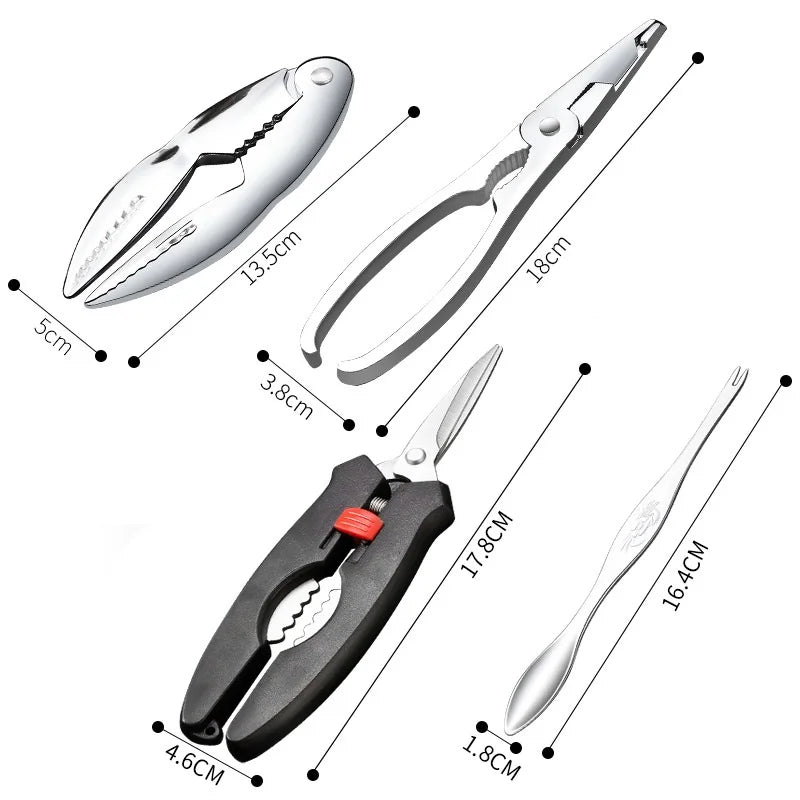 Stainless Steel Seafood Eating Tools