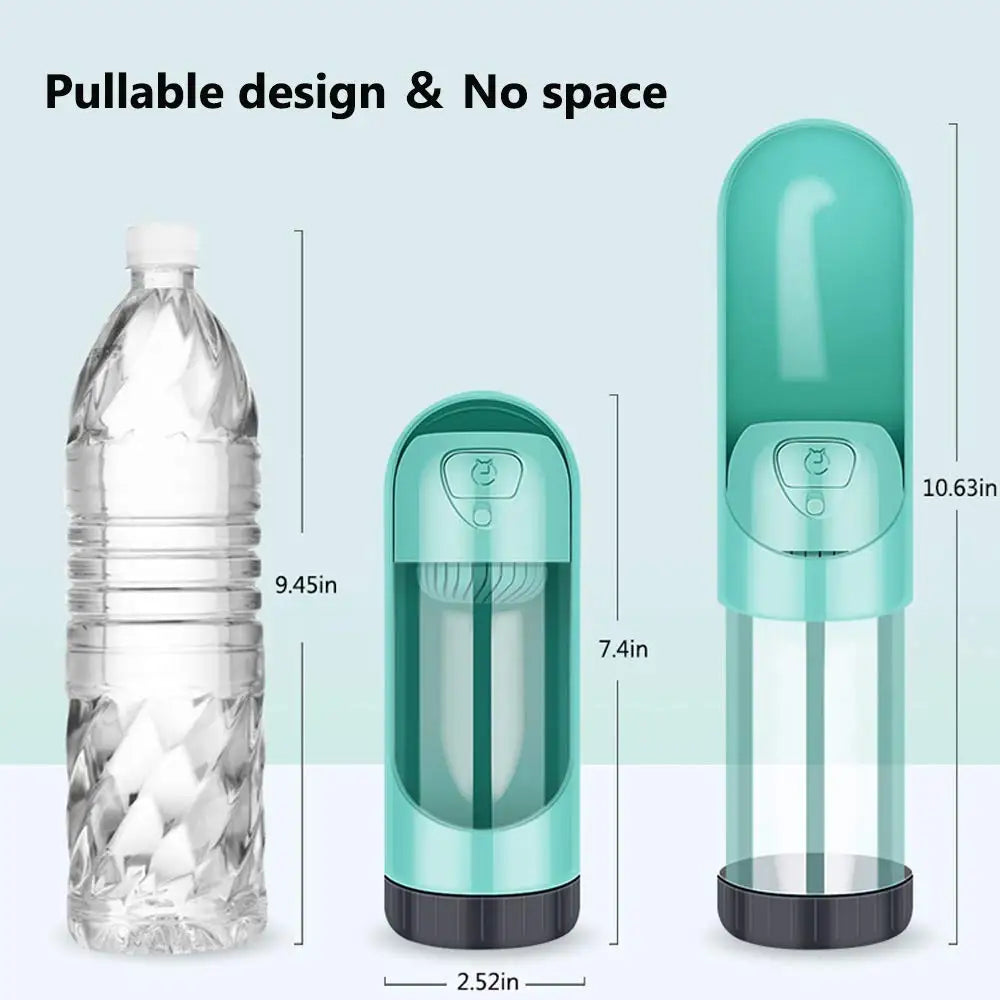 Portable Pet Dog Water Bottle With Filter