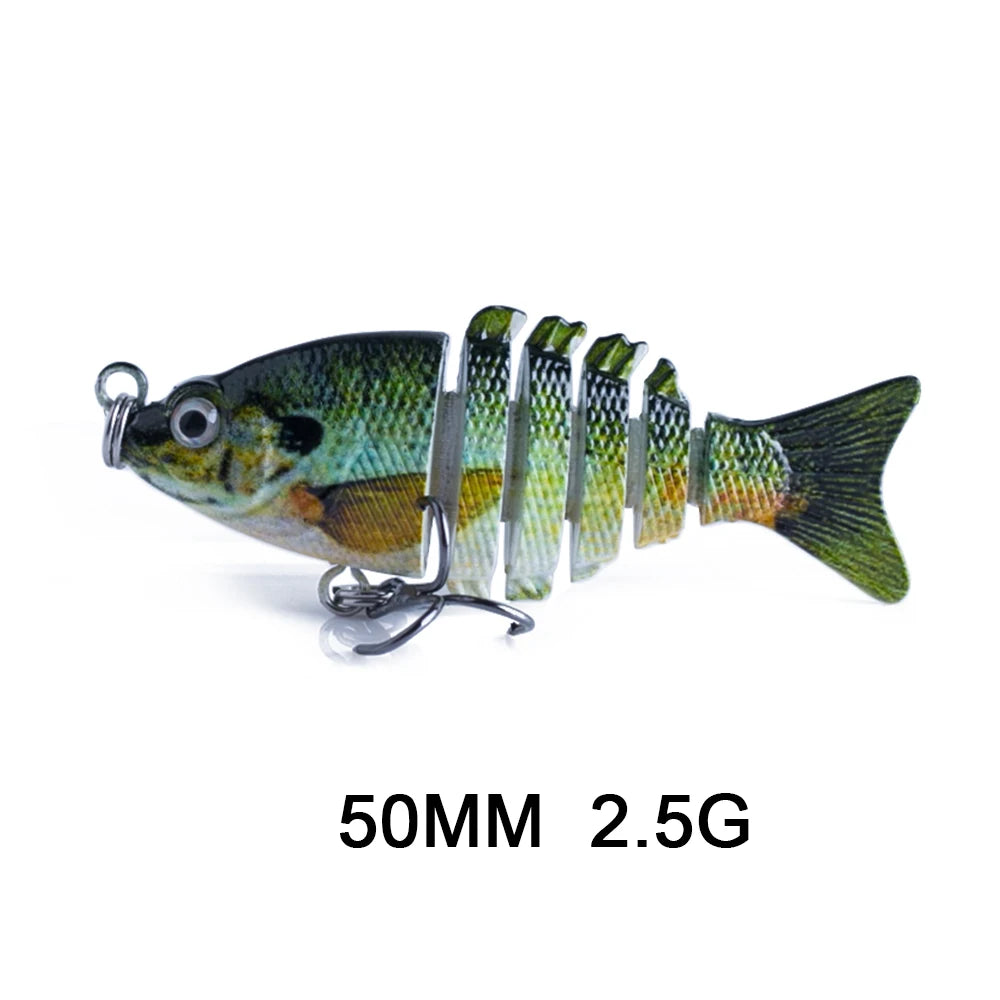 5cm/2.5g Mini Multi Jointed Swimbait Fishing Lure