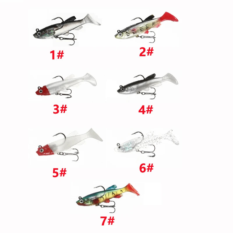 T Tail Soft Bait Lures