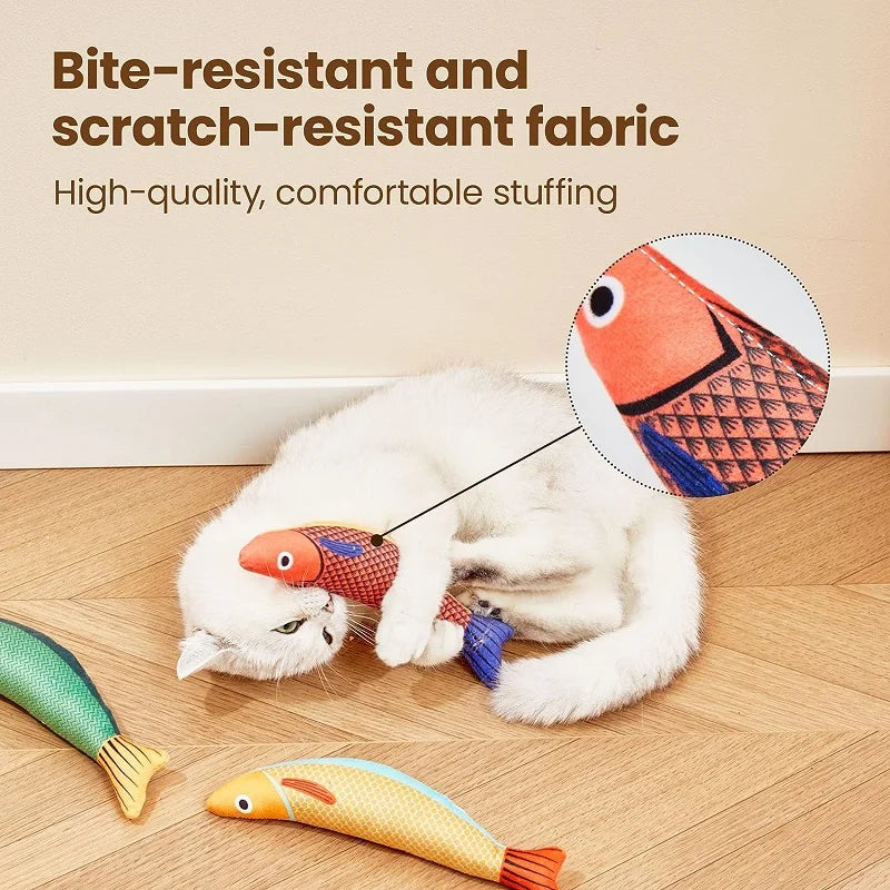 Cat Toy Catnip 3D Simulation Fish