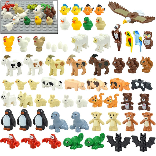 MOC City Animals Zoo Accessories