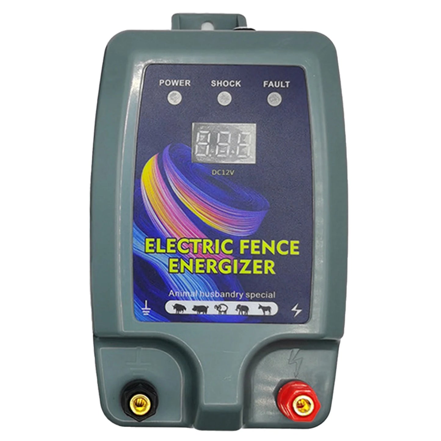 High Voltage Pulse Solar Waterproof Electric Fence Energizer