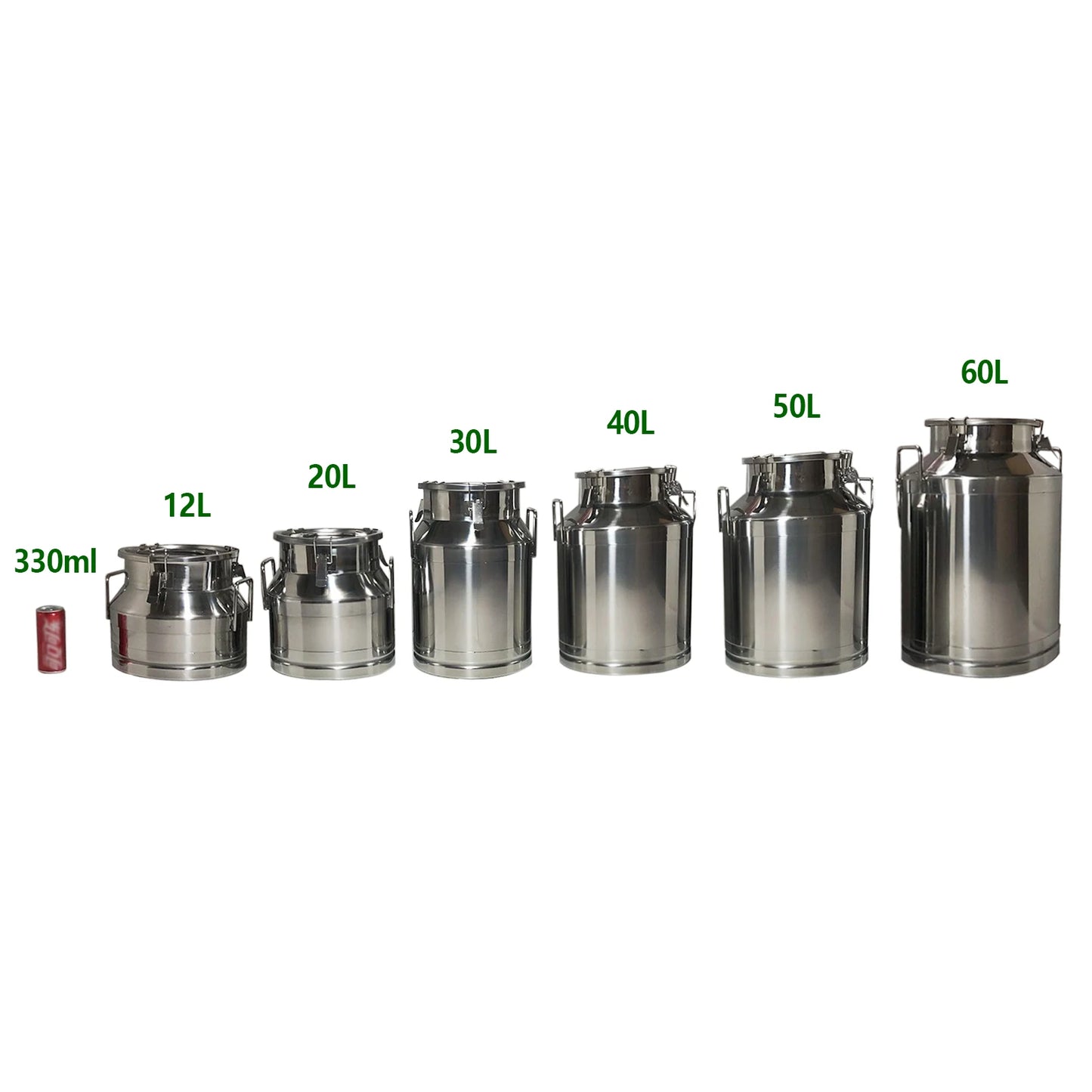 Stainless Steel Milk Canister