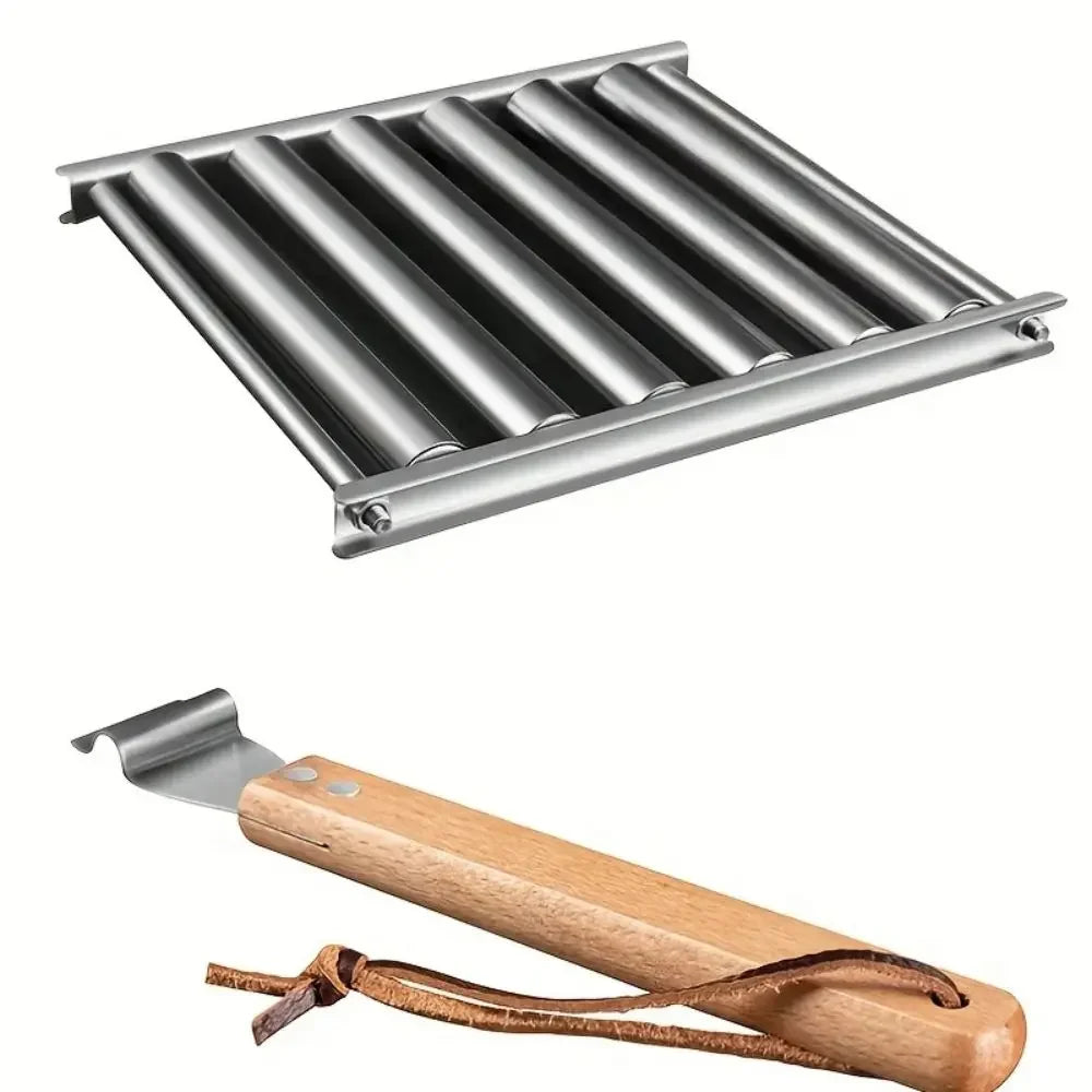 Stainless Steel Sausage Roller for the grill