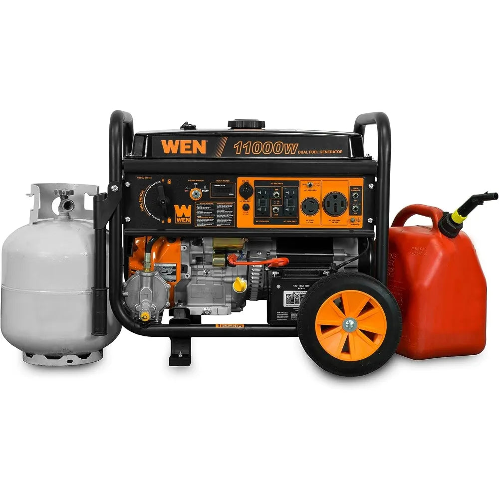 Dual Fuel Portable Generator - Michef's Outside