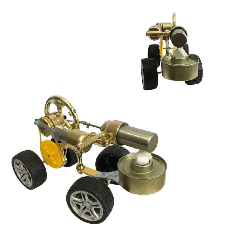 Steam Engine Car Physics Science Model