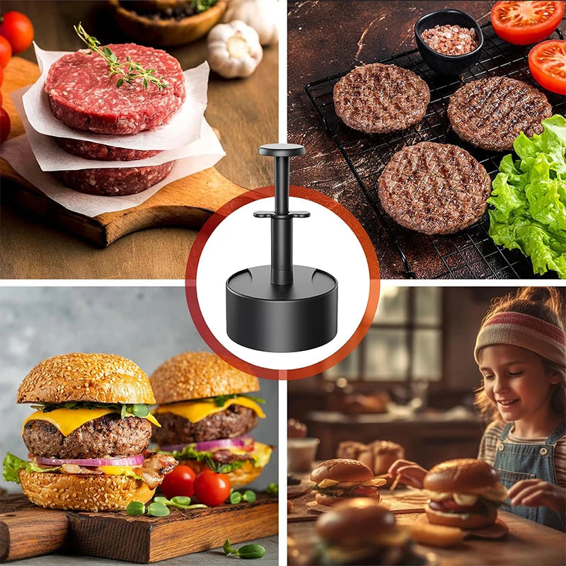 Hamburger Press Patty Maker for Stuffed Burgers