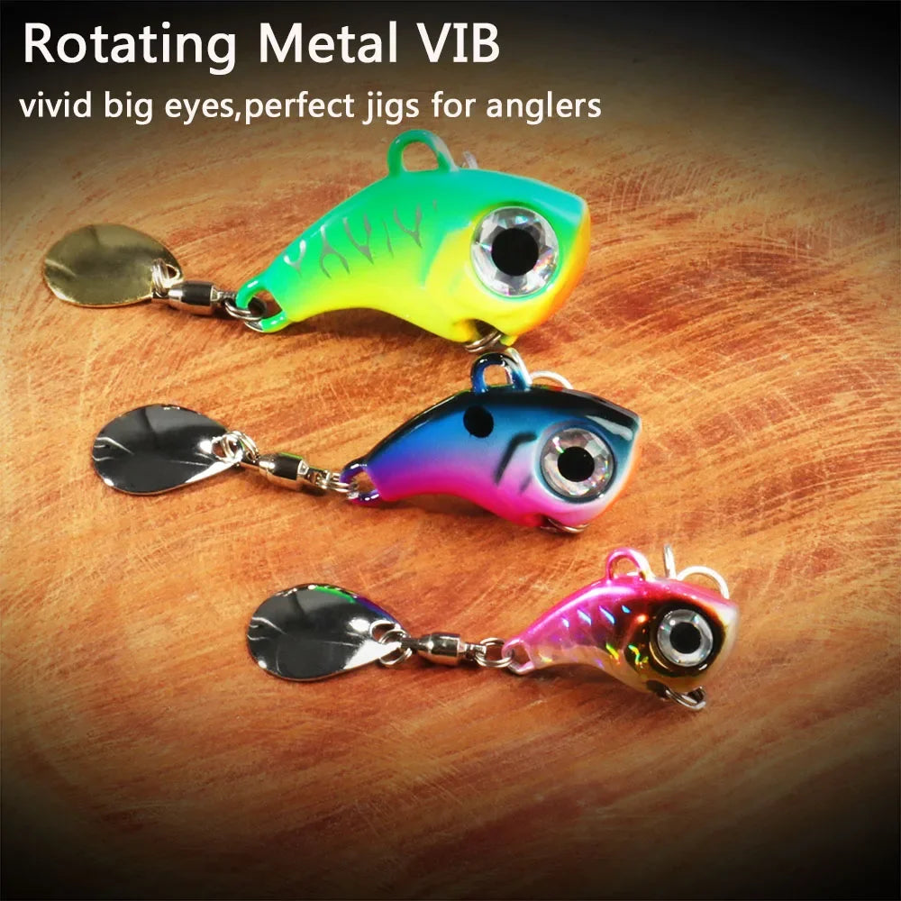 Spinner Bait VIB Spoon Metal Jig