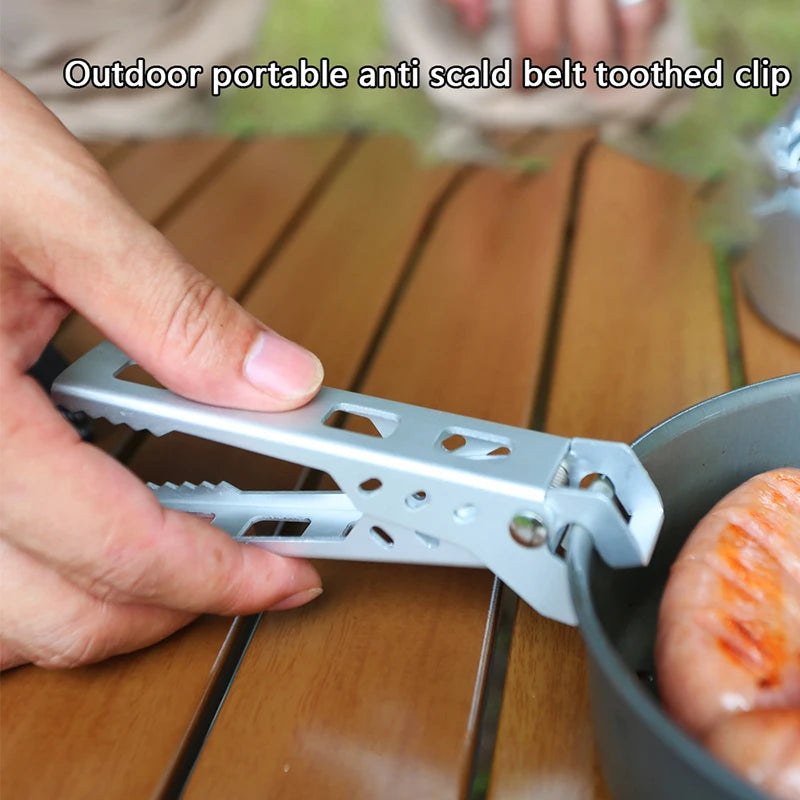 Multi-functional Food Clamp and Tongs