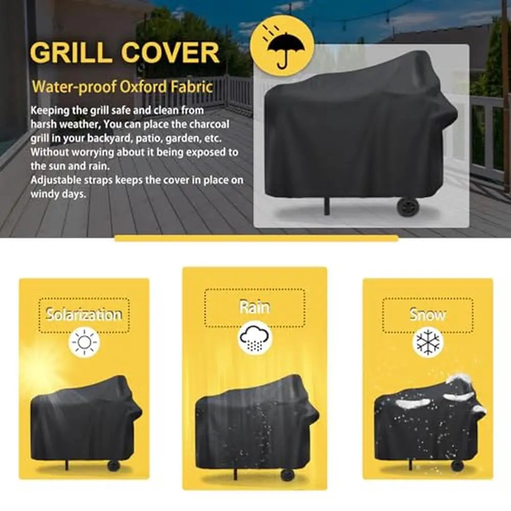 Charcoal Offset Smoker Grill