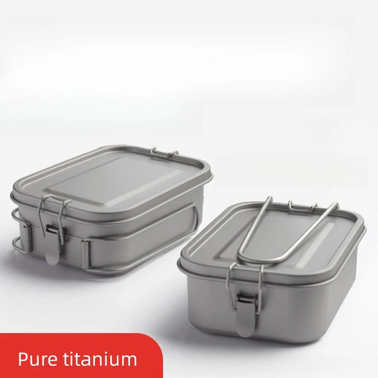 Pure Titanium Lunch Box