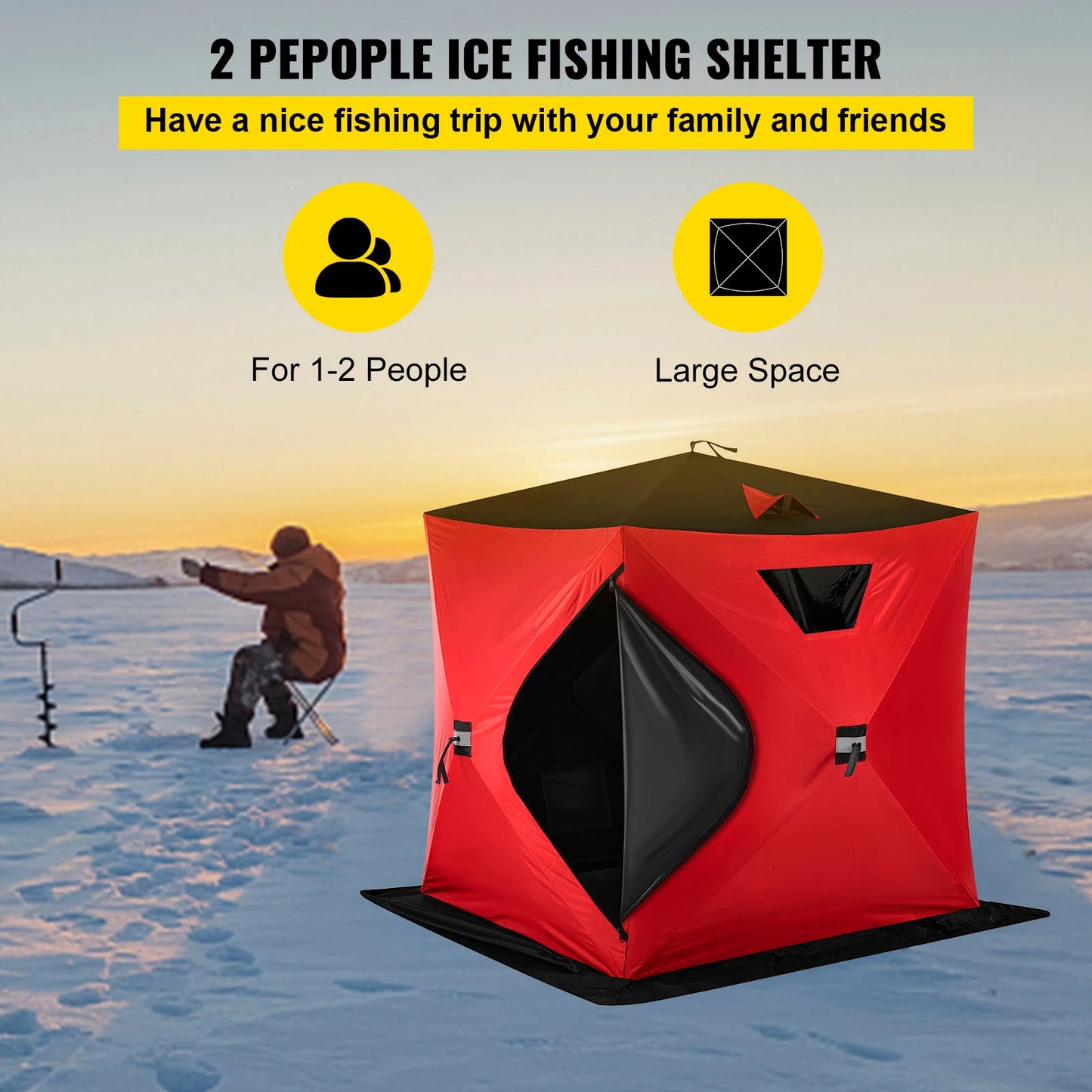 Ice Fishing Tent 2-Person