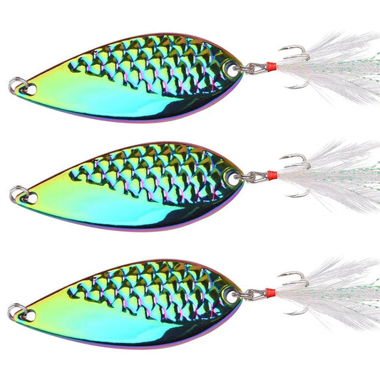 Metal Trout Spoon Fishing Lure 2.5g-20g