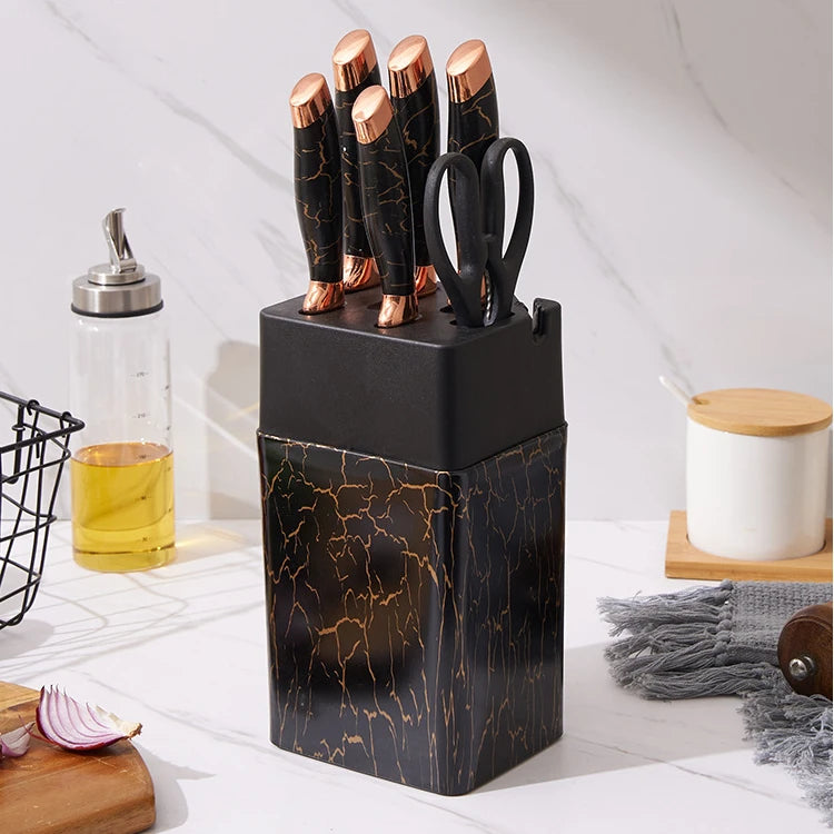 7pcs Kitchen Knife Set with Grinding Stone