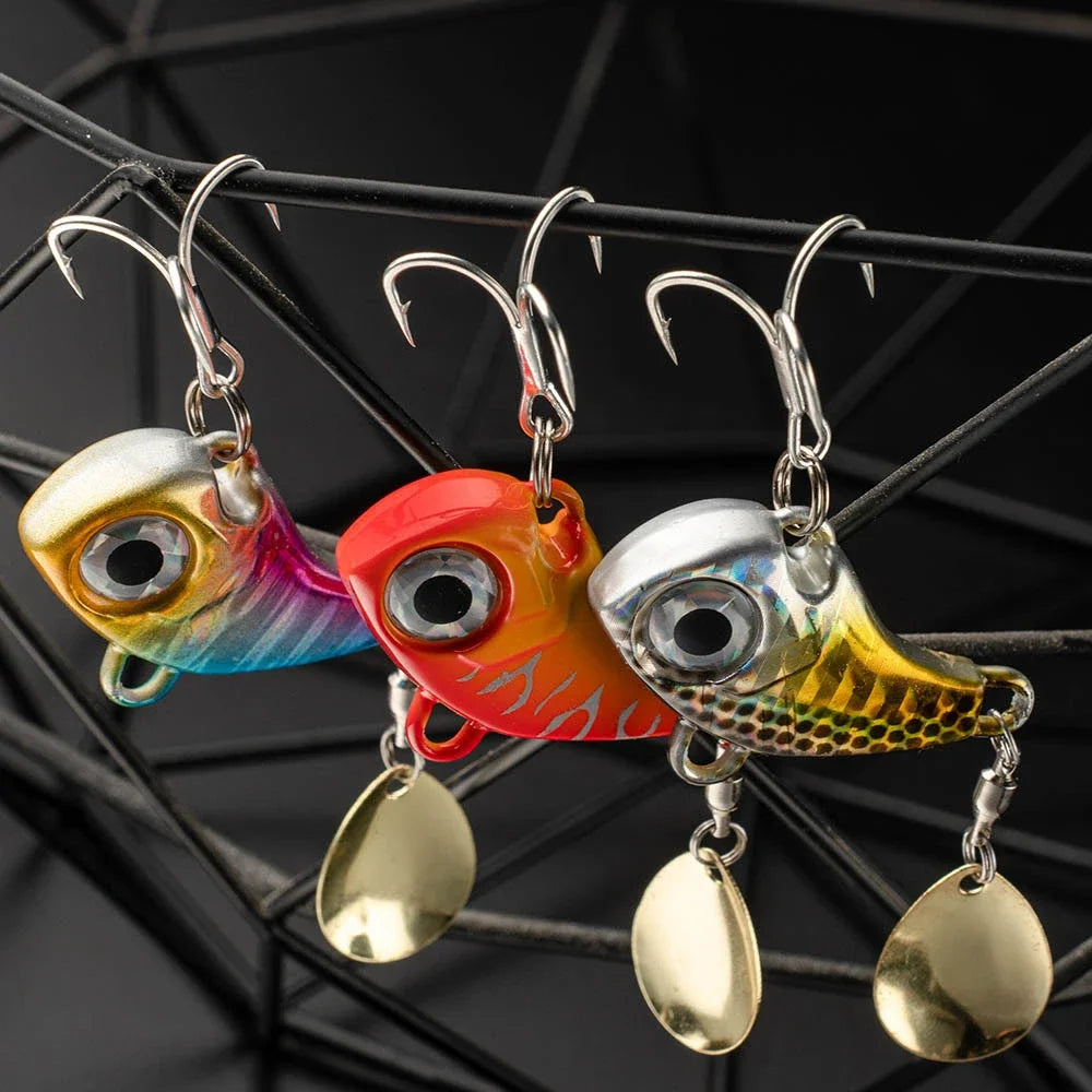 Spinner Bait VIB Spoon Metal Jig