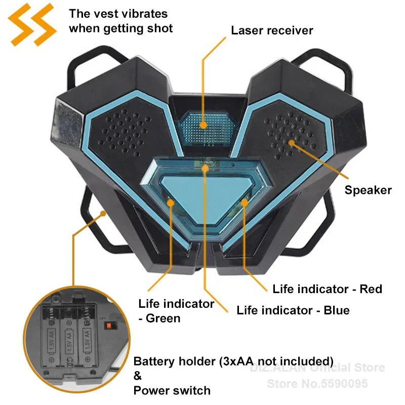 Laser Tag Battle Game Set