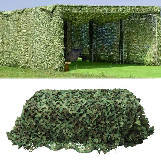 Camouflage Net Blinds - Michef's Outside