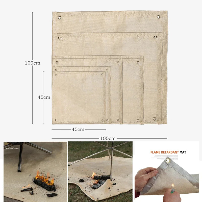 Camping Fireproof Cloth