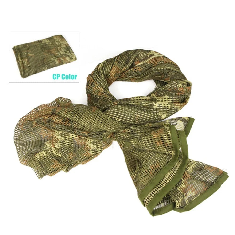 Camouflage Mesh Breathable Neckerchief