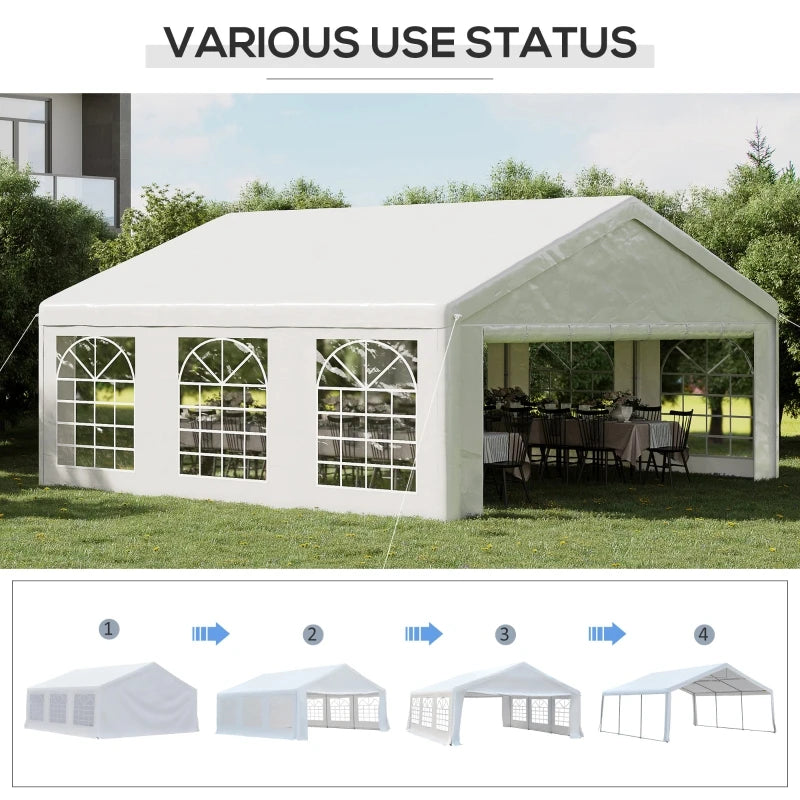 Heavy-duty Large Wedding Tent - Michef's Outside