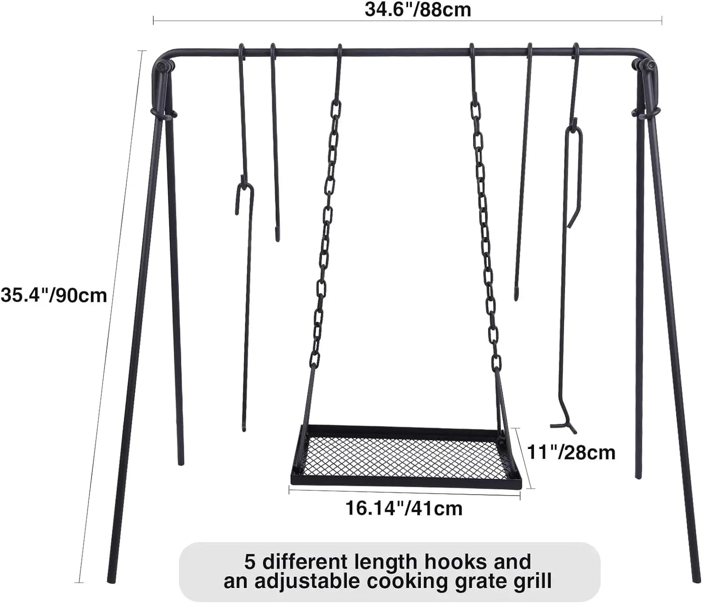 Campfire Swing Grill Stand