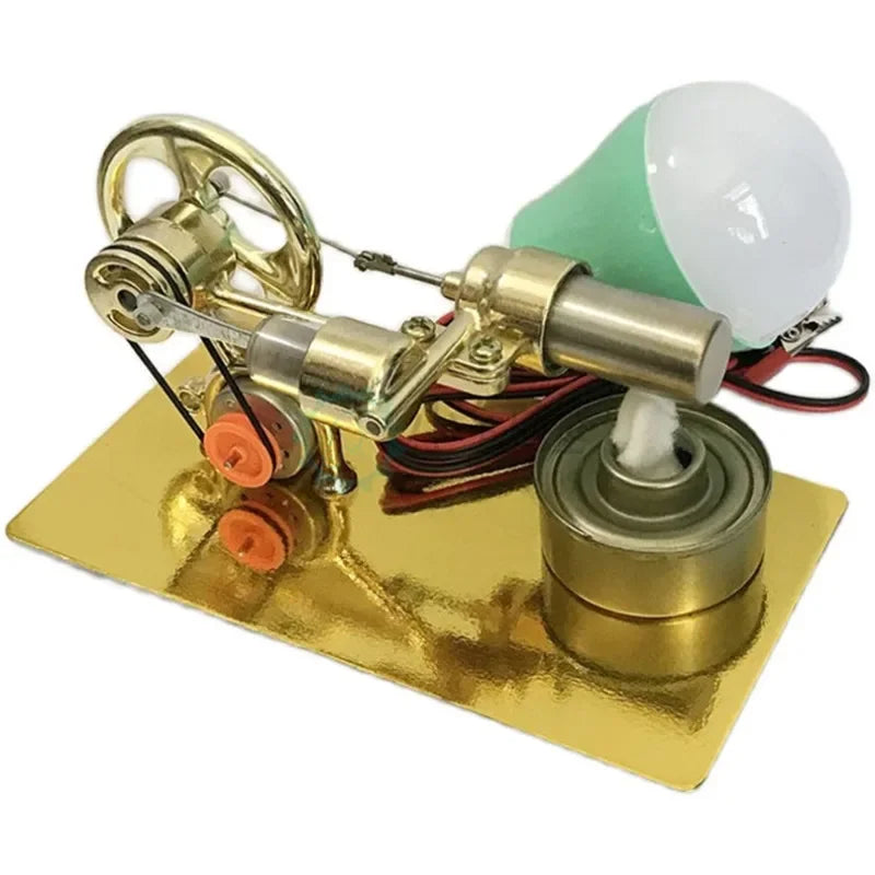 Stirling Engine Motor Model Steam Power(Lamp)