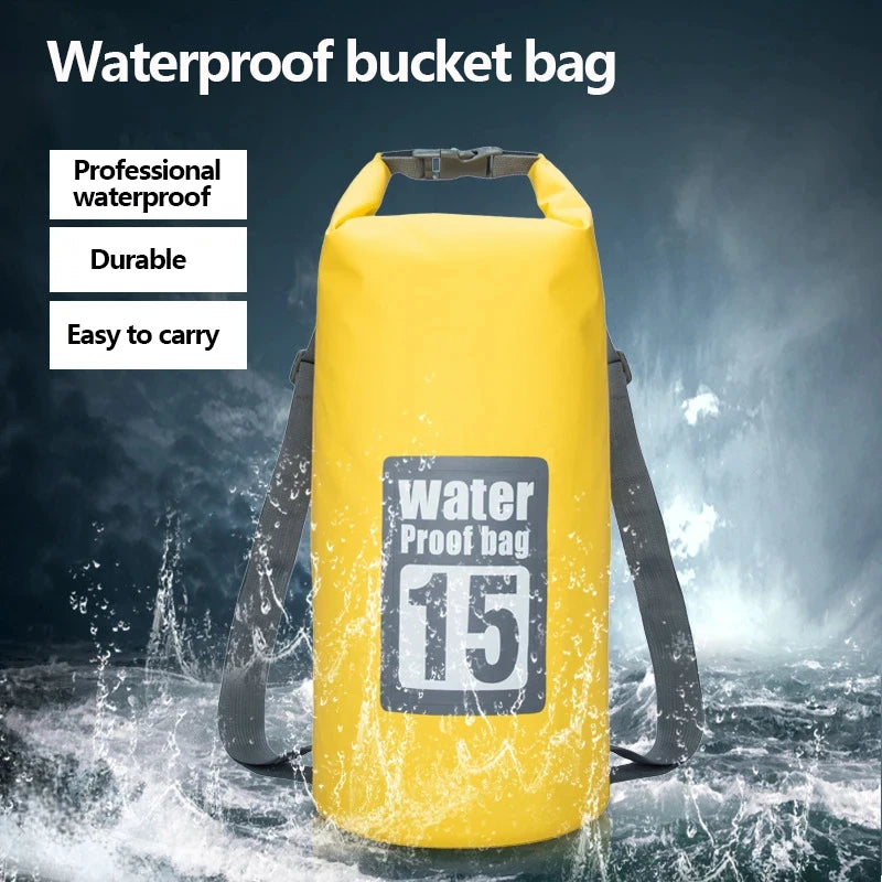 PVC Waterproof Dry Bag 5L/10L/15L/20L/30L Backpack