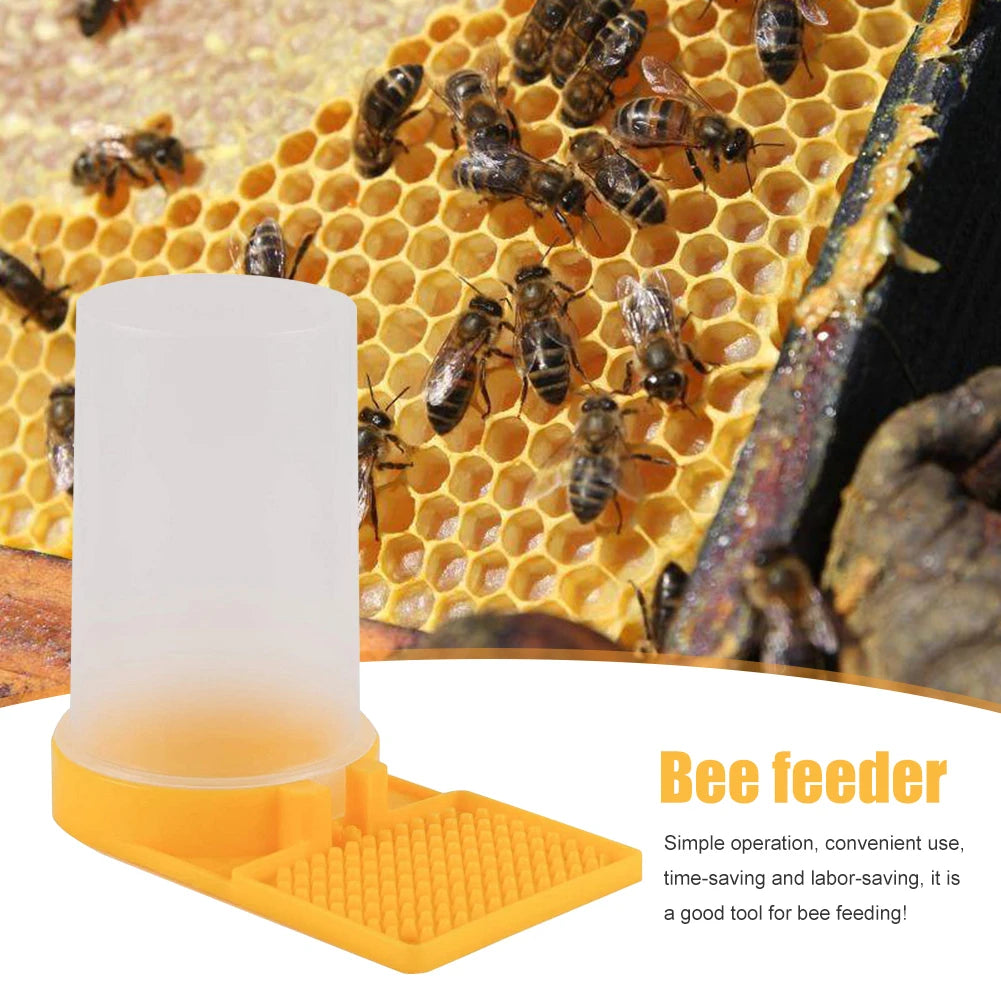 Honey Bee Door Feeding Drinking Water Box